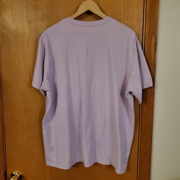 Levi's Box Tab Logo Tee Men's XL Lilac Purple EUC - Picture 3 of 6
